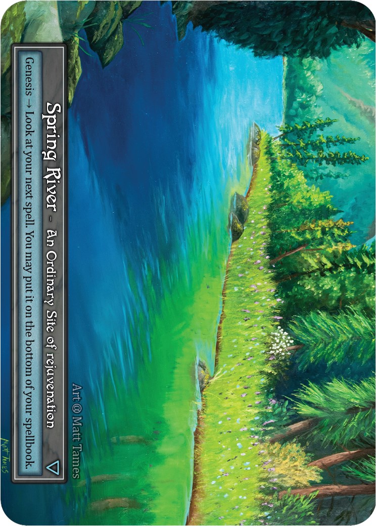 Spring River (Foil) [Alpha] - Paradise Hobbies LLC