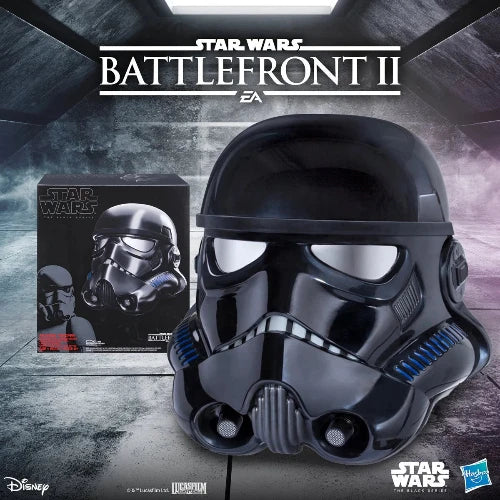 Star Wars The Black Series Shadow Trooper Electronic Voice-Changer Helmet Prop Replica - Exclusive - Paradise Hobbies LLC