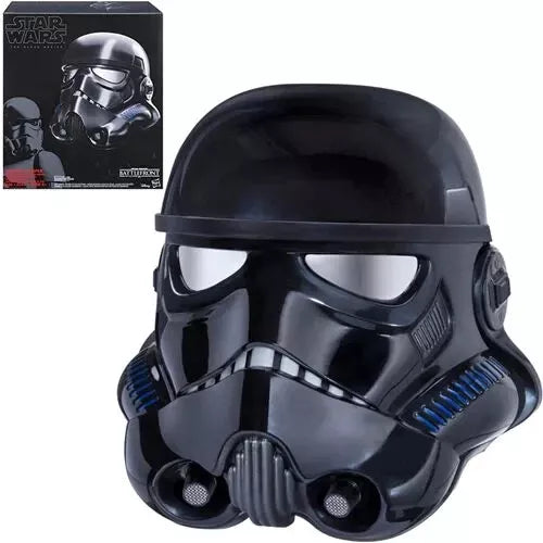 Star Wars The Black Series Shadow Trooper Electronic Voice-Changer Helmet Prop Replica - Exclusive - Paradise Hobbies LLC