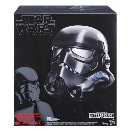 Star Wars The Black Series Shadow Trooper Electronic Voice-Changer Helmet Prop Replica - Exclusive - Paradise Hobbies LLC