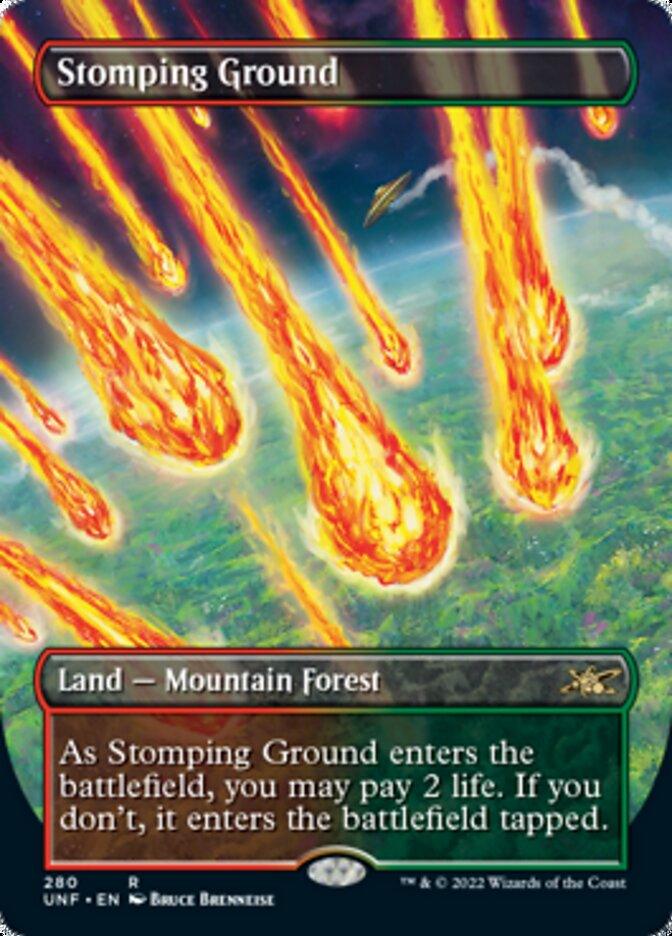 Stomping Ground (Borderless) [Unfinity] - Paradise Hobbies LLC