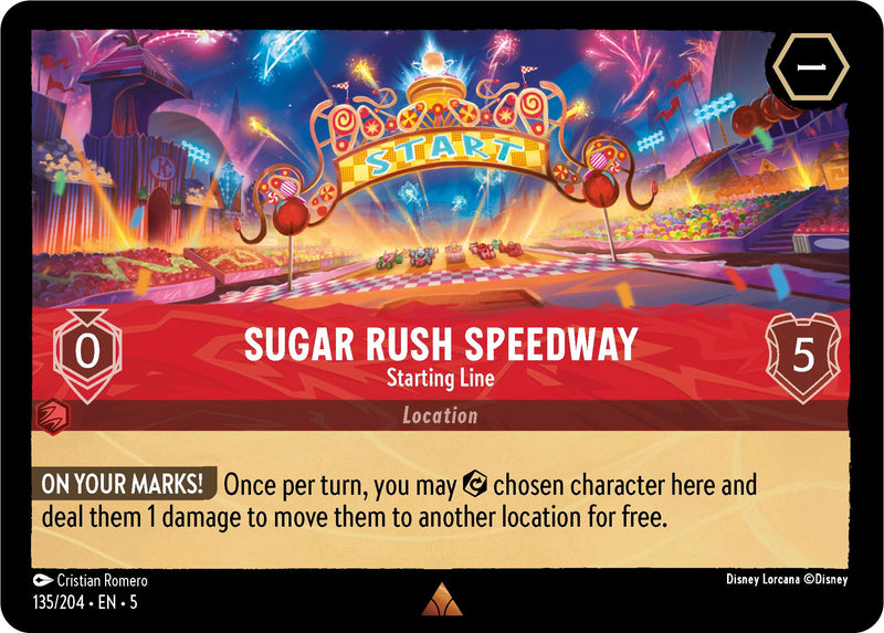 Sugar Rush Speedway - Starting Line (135/204) [Shimmering Skies] - Paradise Hobbies LLC