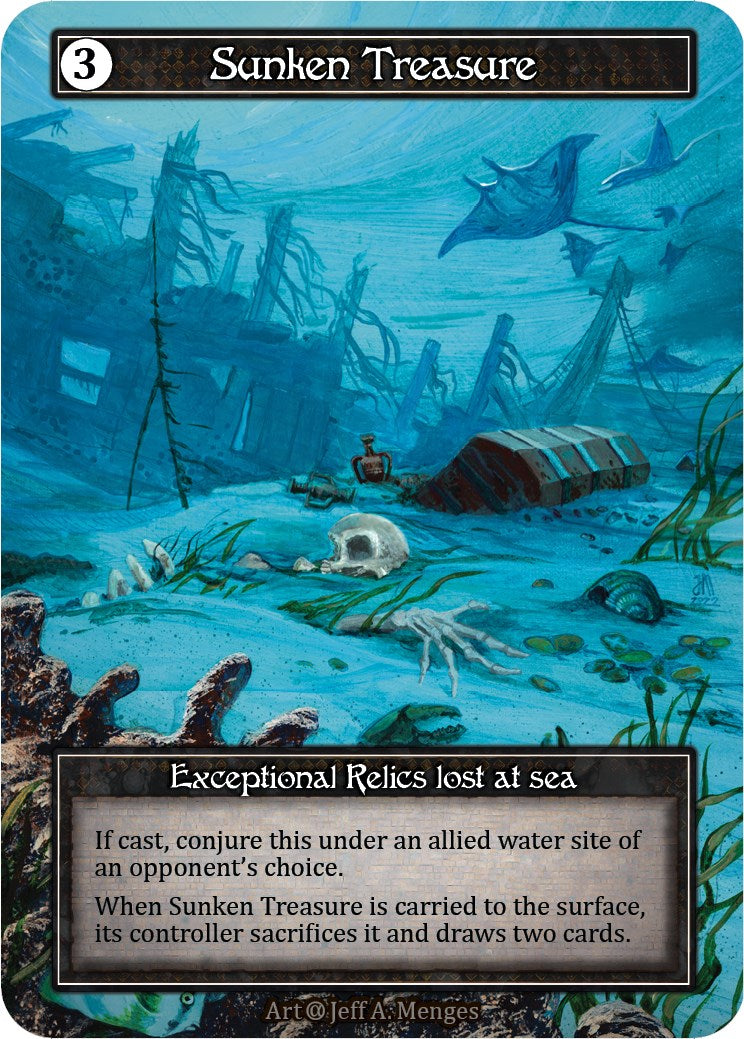 Sunken Treasure (Foil) [Alpha] - Paradise Hobbies LLC