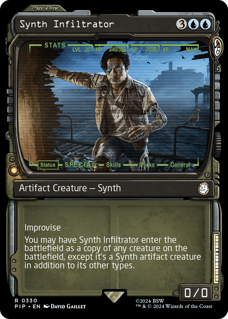 Synth Infiltrator (Showcase) [Fallout] - Paradise Hobbies LLC