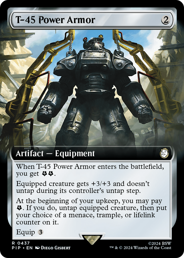 T-45 Power Armor (Extended Art) [Fallout] - Paradise Hobbies LLC