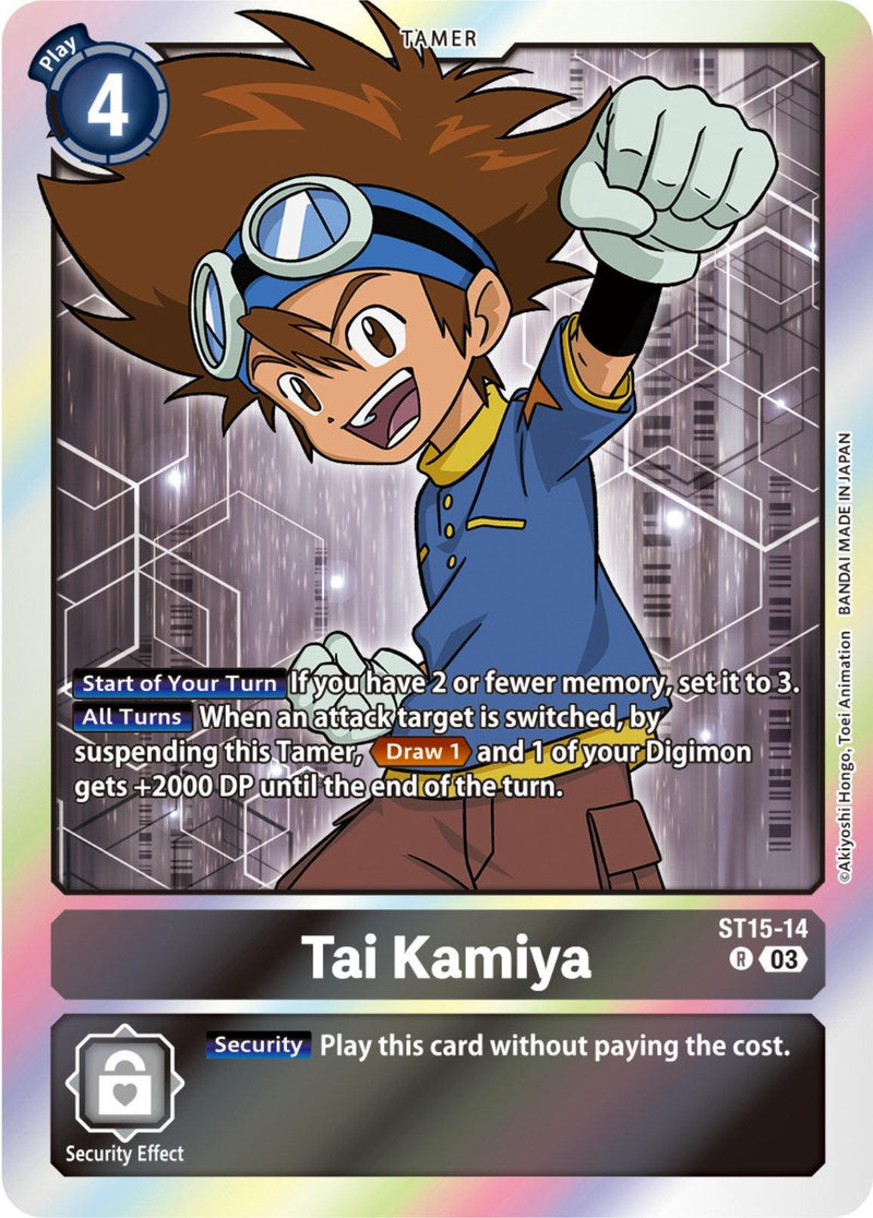 Tai Kamiya [ST15-14] [Starter Deck: Dragon of Courage] - Paradise Hobbies LLC