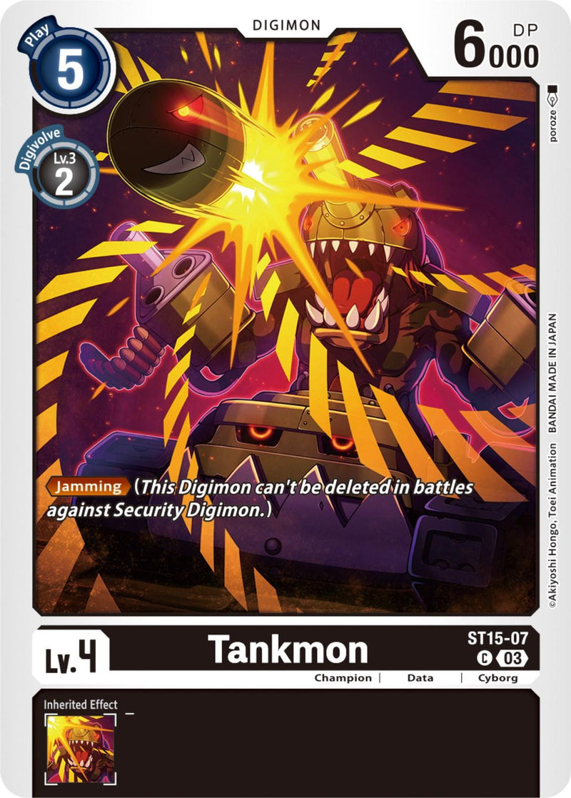 Tankmon [ST15-07] [Starter Deck: Dragon of Courage] - Paradise Hobbies LLC