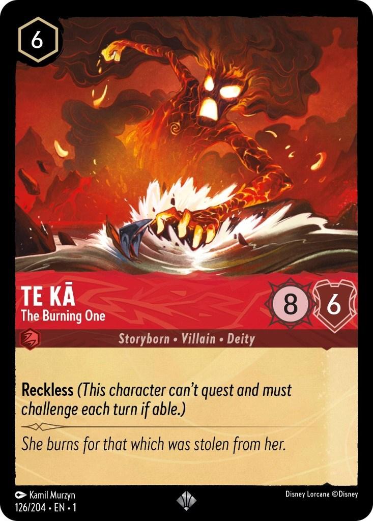 Te Ka - The Burning One (126/204) [The First Chapter] - Paradise Hobbies LLC