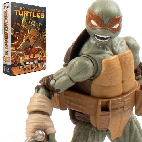 Teenage Mutant Ninja Turtles BST AXN IDW Michelangelo Action Figure and Comic Book Set - Paradise Hobbies LLC