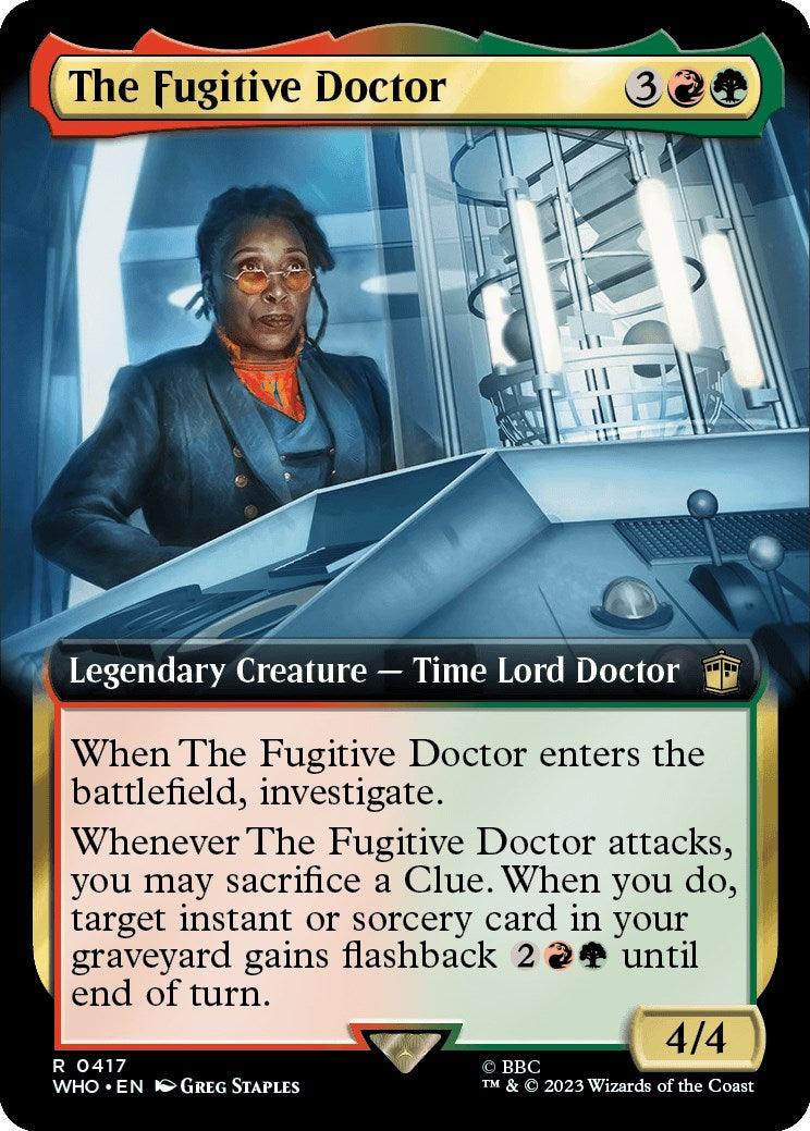 The Fugitive Doctor (Extended Art) [Doctor Who] - Paradise Hobbies LLC