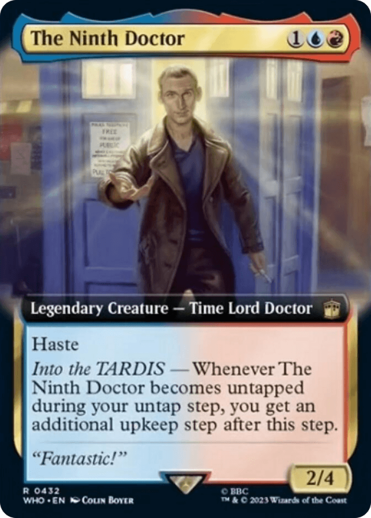 The Ninth Doctor (Extended Art) [Doctor Who] - Paradise Hobbies LLC