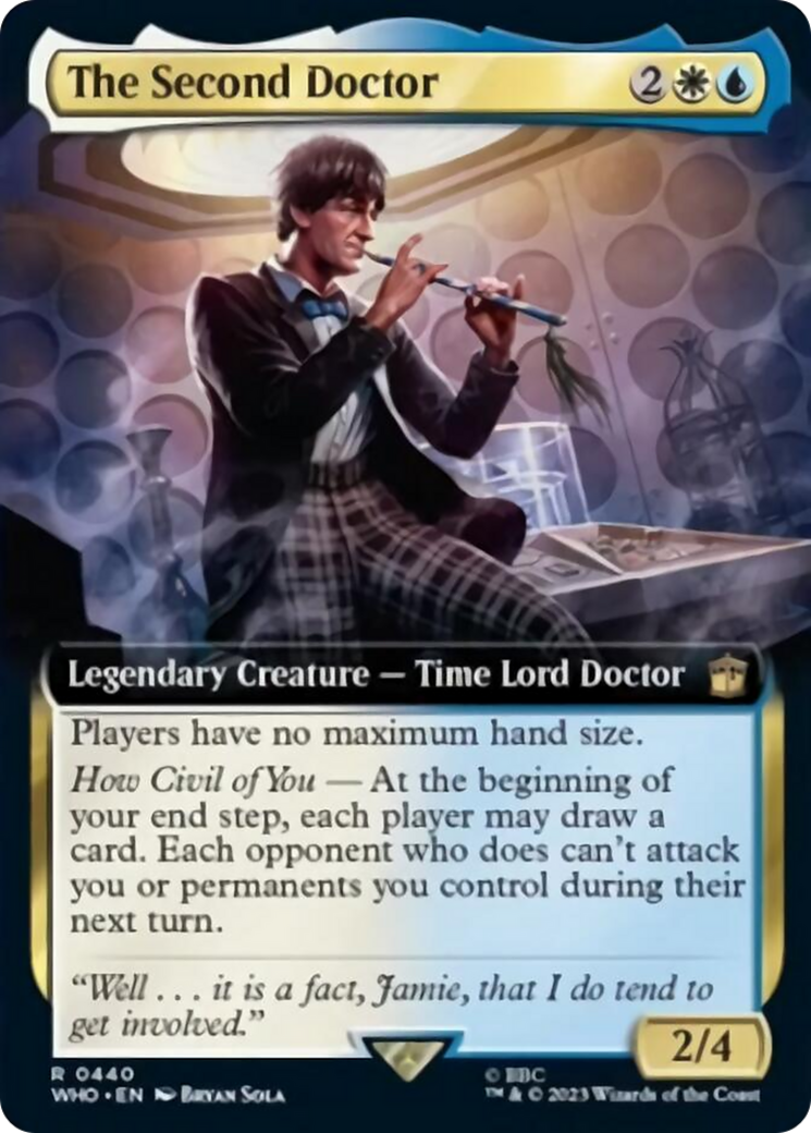 The Second Doctor (Extended Art) [Doctor Who] - Paradise Hobbies LLC