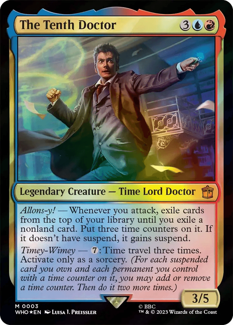 The Tenth Doctor [Doctor Who] - Paradise Hobbies LLC