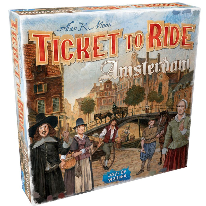 Ticket to Ride Amsterdam Board Game - Paradise Hobbies LLC