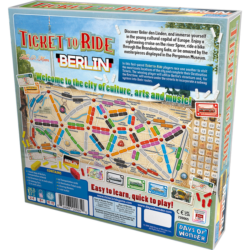 Ticket to Ride Berlin Board Game - Paradise Hobbies LLC