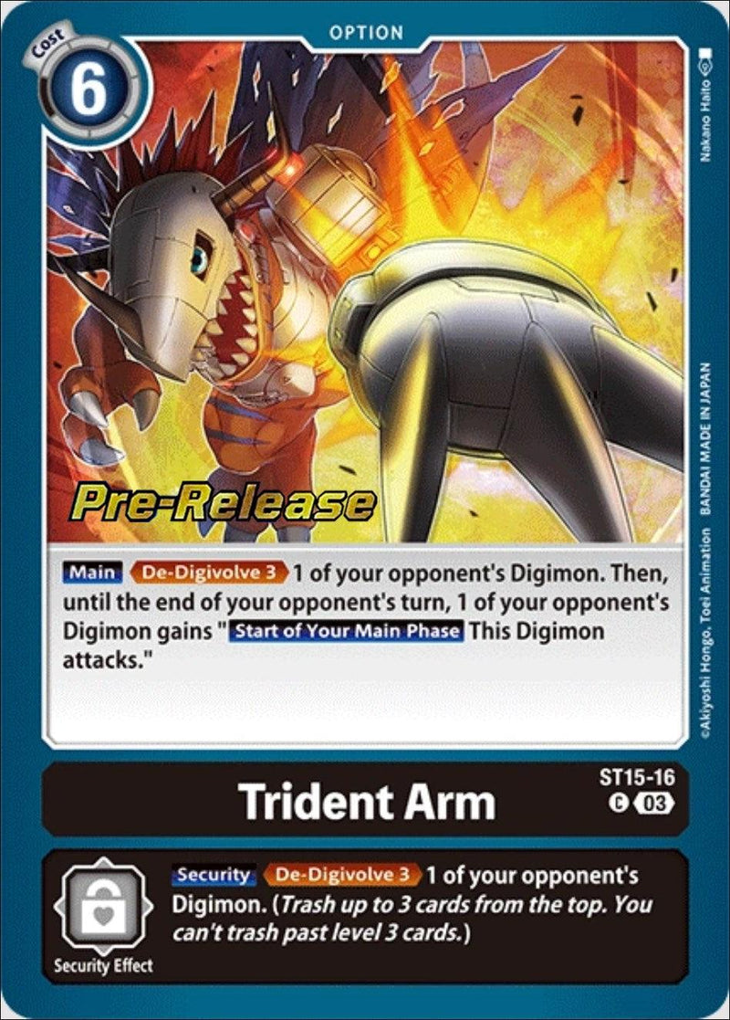 Trident Arm [ST15-16] [Starter Deck: Dragon of Courage Pre-Release Cards] - Paradise Hobbies LLC