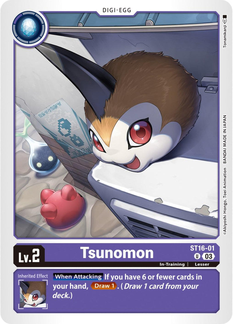 Tsunomon [ST16-01] [Starter Deck: Wolf of Friendship] - Paradise Hobbies LLC