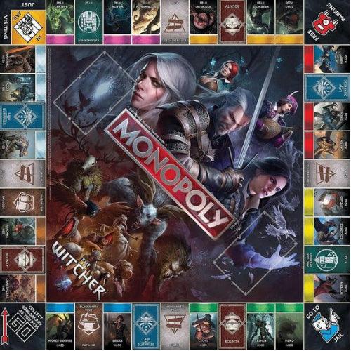 USAopoly Monopoly The Witcher Edition Board Game - Paradise Hobbies LLC