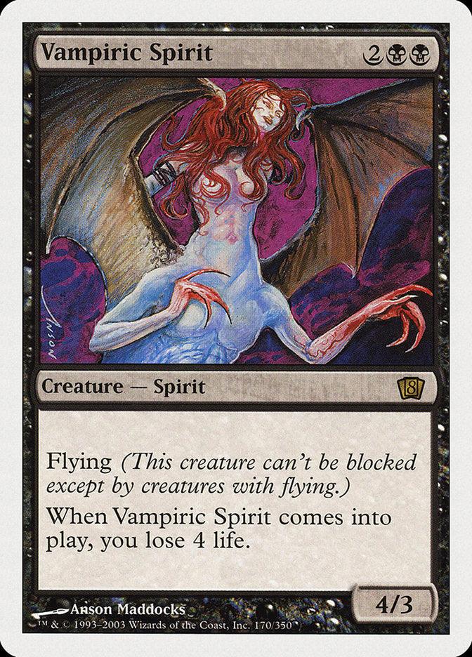 Vampiric Spirit (8th Edition) [Oversize Cards] - Paradise Hobbies LLC