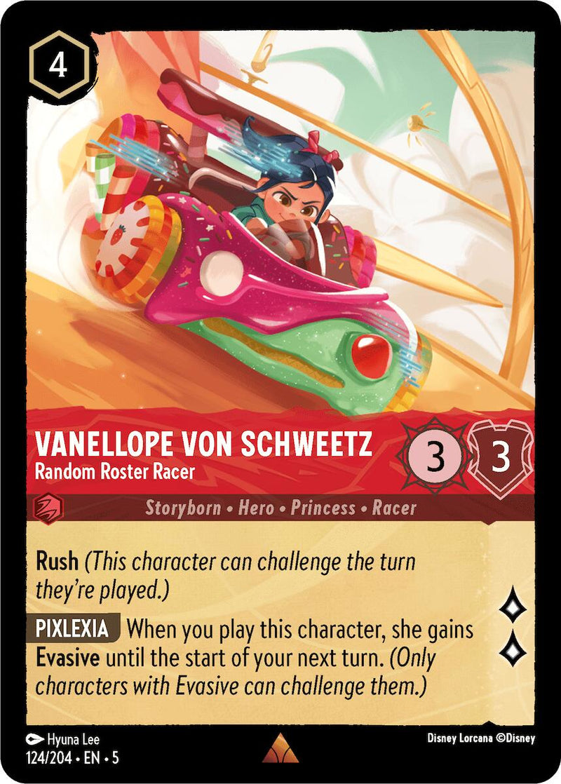 Vanellope von Schweetz - Random Roster Racer (124/204) [Shimmering Skies] - Paradise Hobbies LLC