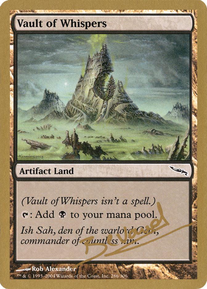 Vault of Whispers (Manuel Bevand) [World Championship Decks 2004] - Paradise Hobbies LLC