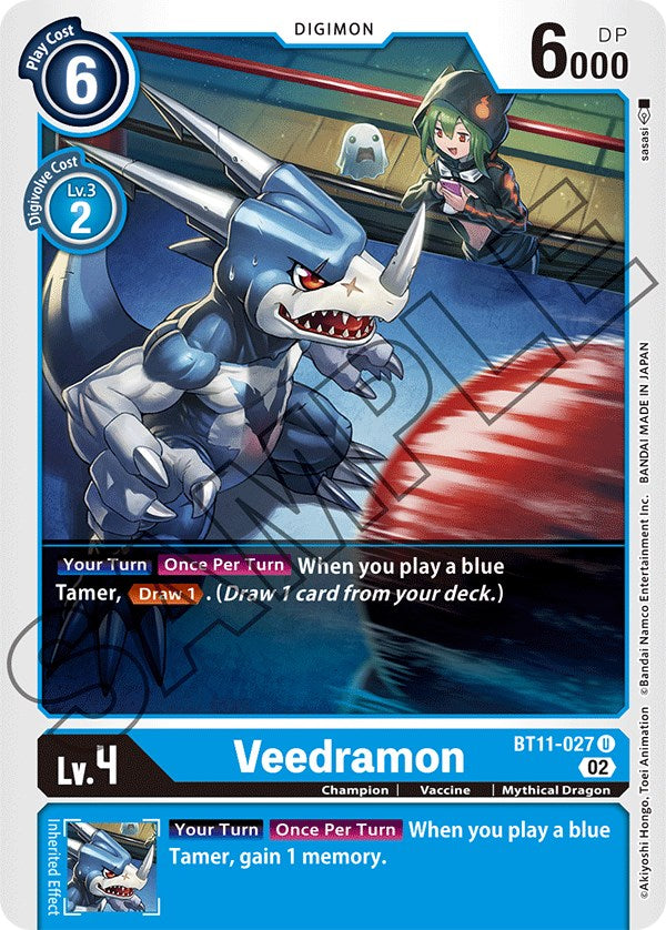 Veedramon [BT11-027] [Dimensional Phase] - Paradise Hobbies LLC