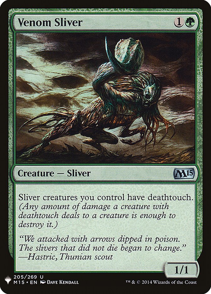 Venom Sliver [Mystery Booster] - Paradise Hobbies LLC