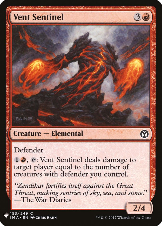 Vent Sentinel [Mystery Booster] - Paradise Hobbies LLC