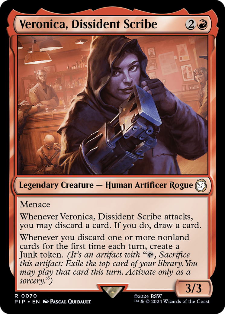 Veronica, Dissident Scribe [Fallout] - Paradise Hobbies LLC