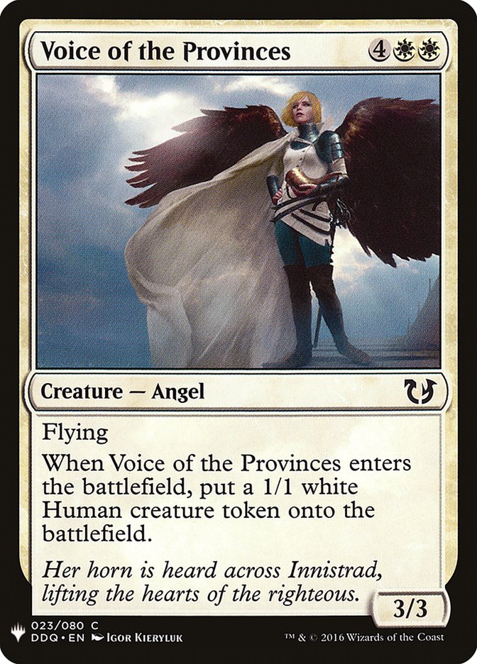 Voice of the Provinces [Mystery Booster] - Paradise Hobbies LLC