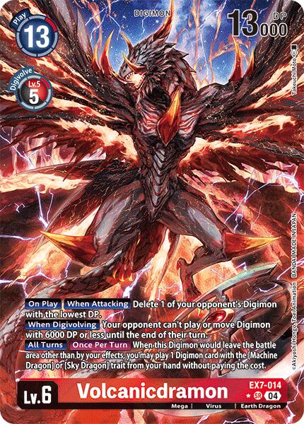 Volcanicdramon [EX7-014] (Alternate Art) [Digimon LIBERATOR] - Paradise Hobbies LLC