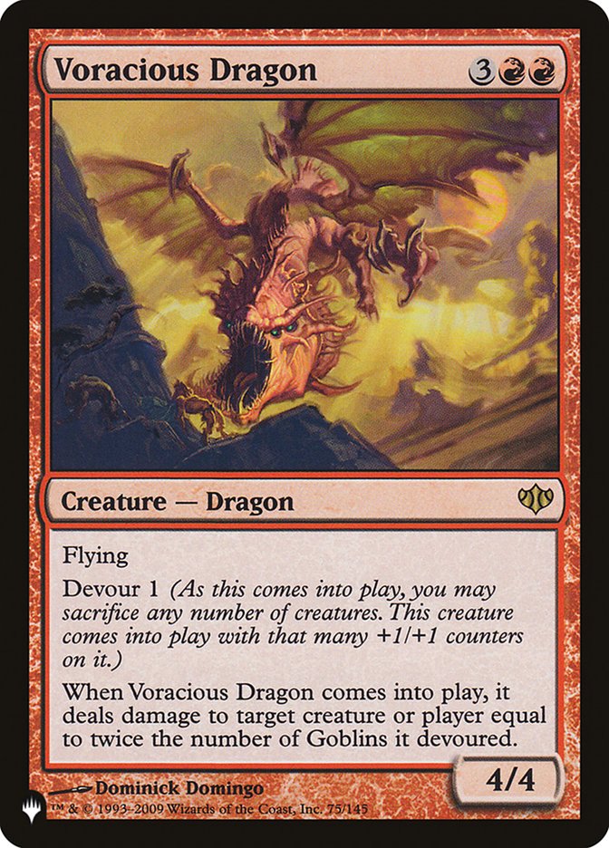 Voracious Dragon [The List] - Paradise Hobbies LLC