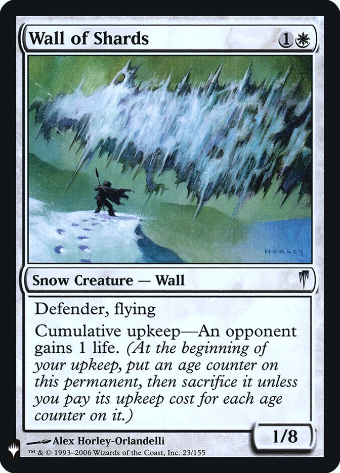 Wall of Shards [Mystery Booster] - Paradise Hobbies LLC