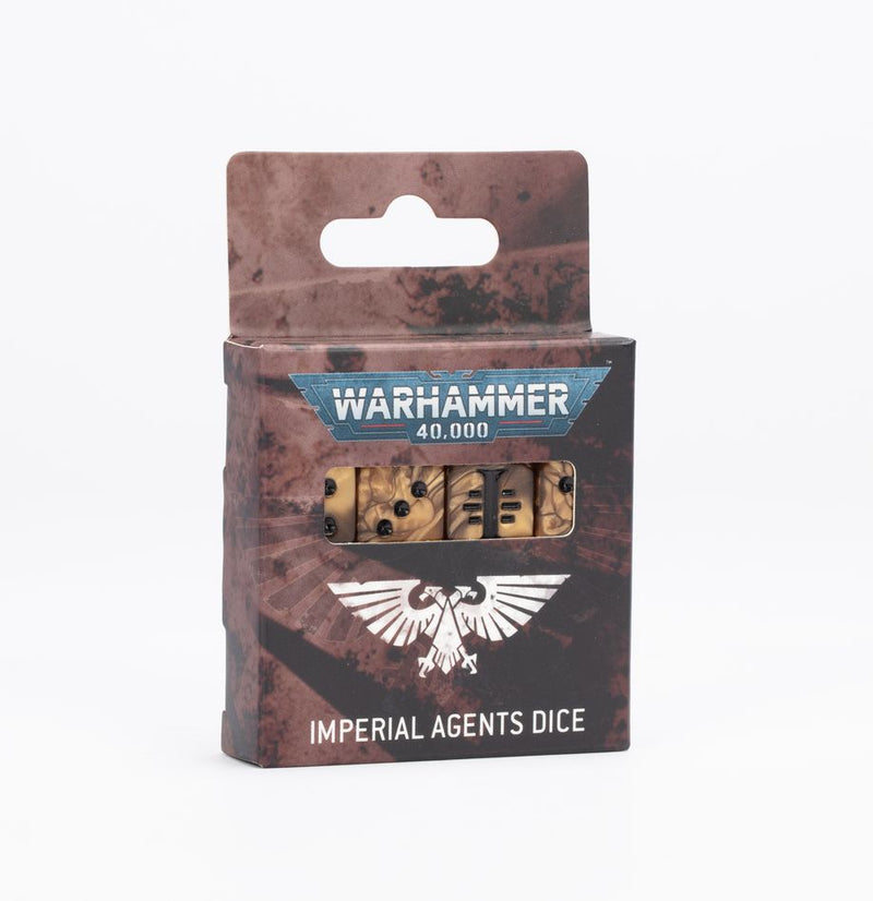 Warhammer 40K: Imperial Agents Dice Set - Paradise Hobbies LLC