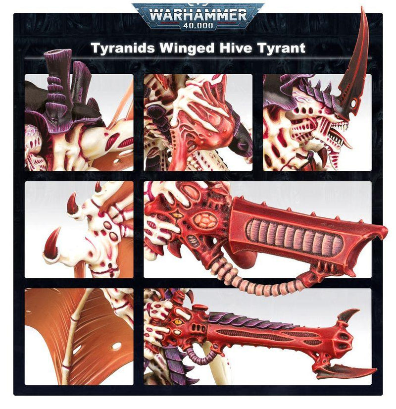 Warhammer 40K: Tyranids - Winged Hive Tyrant - Paradise Hobbies LLC