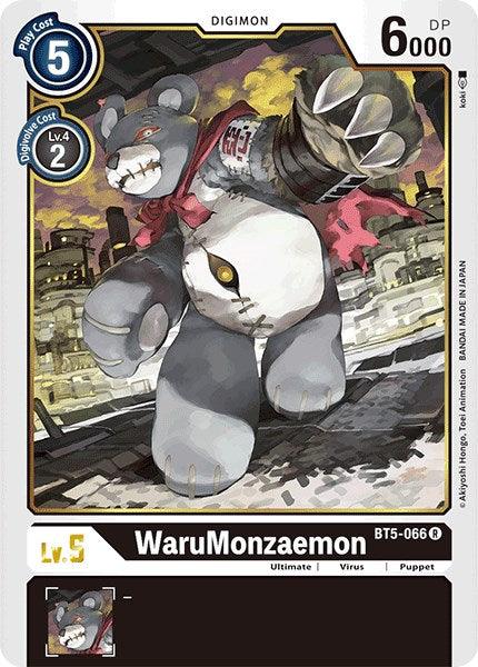 WaruMonzaemon [BT5-066] (Demo Deck Exclusive) [Battle of Omni Promos] - Paradise Hobbies LLC