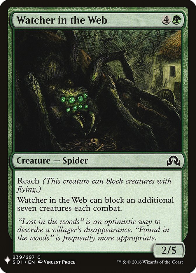 Watcher in the Web [Mystery Booster] - Paradise Hobbies LLC