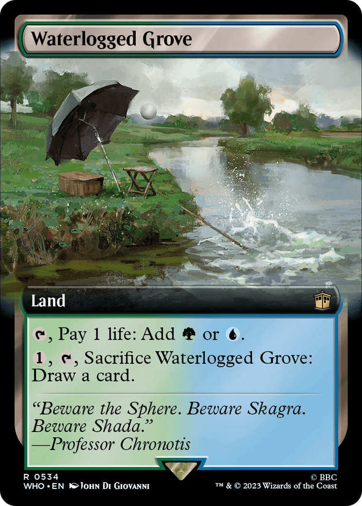 Waterlogged Grove (Extended Art) [Doctor Who] - Paradise Hobbies LLC