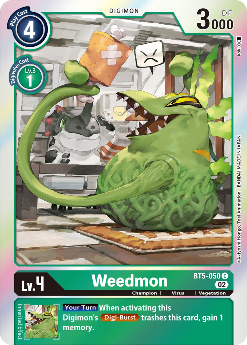 Weedmon [BT5-050] [Resurgence Booster] - Paradise Hobbies LLC