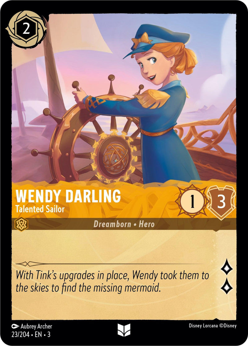 Wendy Darling - Talented Sailor (23/204) [Into the Inklands] - Paradise Hobbies LLC