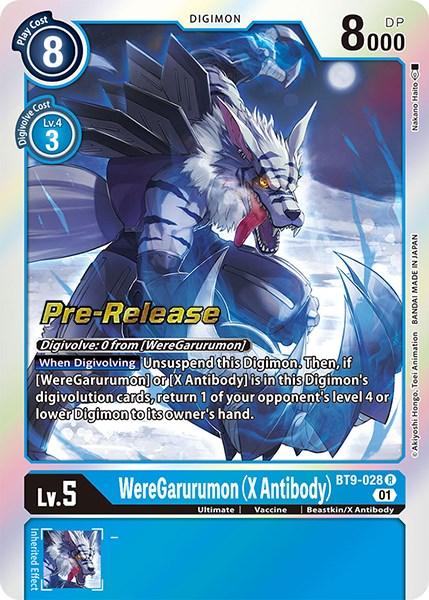 WereGarurumon (X Antibody) [BT9-028] [X Record Pre-Release Promos] - Paradise Hobbies LLC