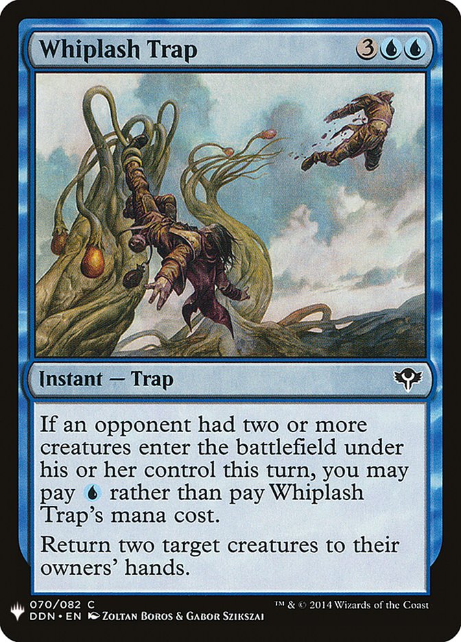 Whiplash Trap [Mystery Booster] - Paradise Hobbies LLC