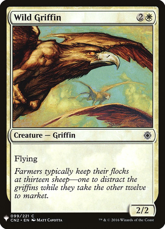 Wild Griffin [Mystery Booster] - Paradise Hobbies LLC