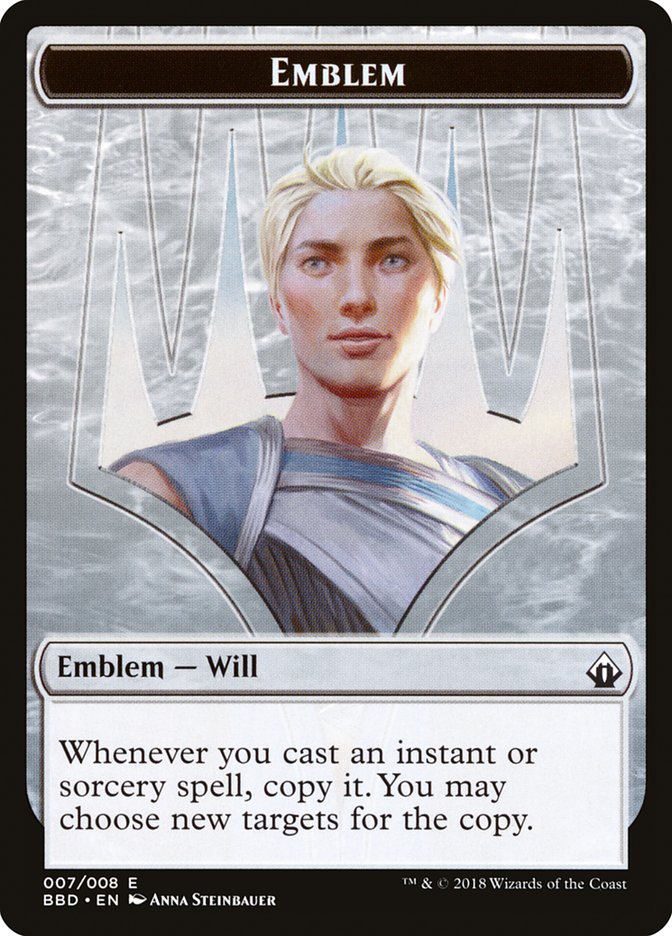 Will Kenrith Emblem [Battlebond Tokens] - Paradise Hobbies LLC