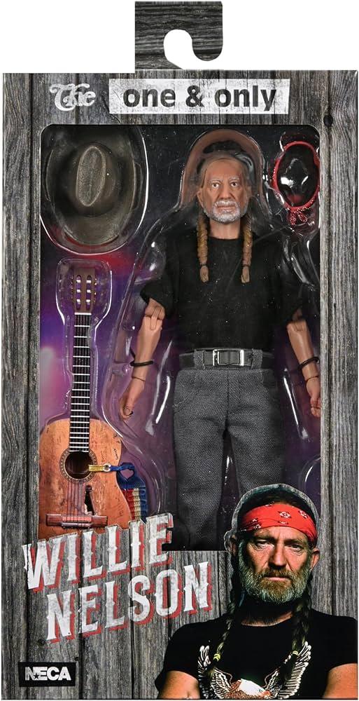 Willie Nelson 8 In Scale Clothed Figure - Paradise Hobbies LLC