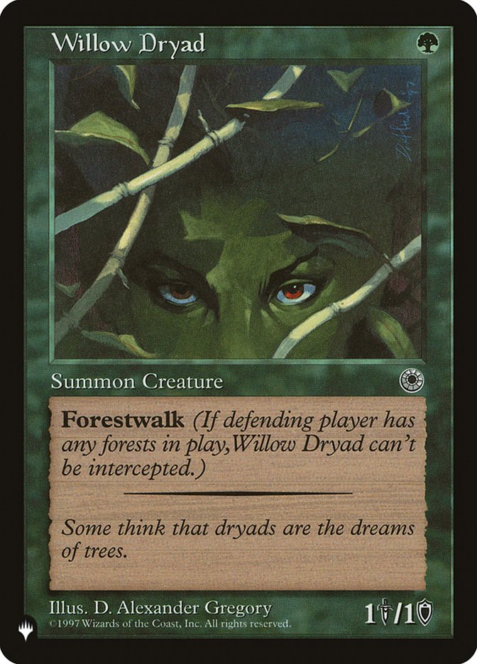 Willow Dryad [The List] - Paradise Hobbies LLC