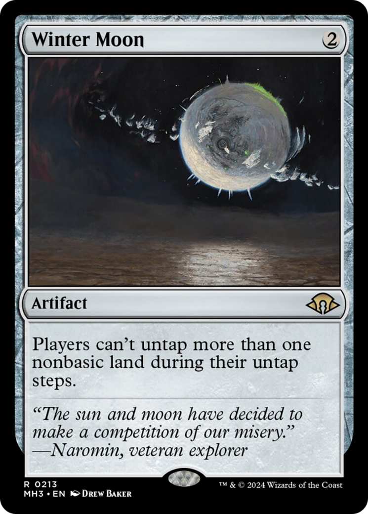 Winter Moon [Modern Horizons 3] - Paradise Hobbies LLC