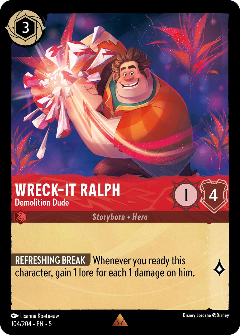 Wreck-It Ralph - Demolition Dude (104/204) [Shimmering Skies] - Paradise Hobbies LLC