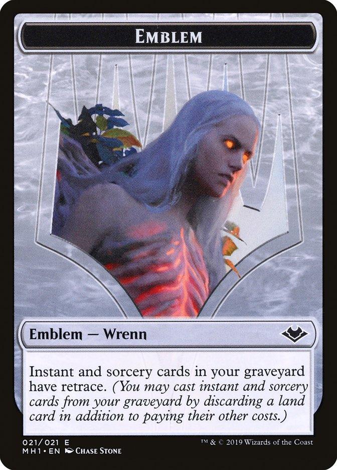 Wrenn and Six Emblem [Modern Horizons Tokens] - Paradise Hobbies LLC