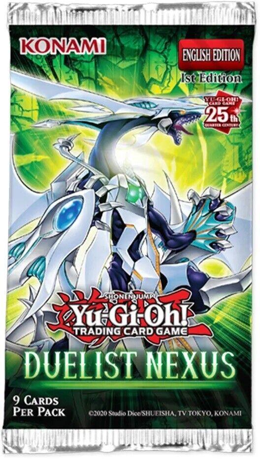 Yu-Gi-Oh: 25th Anniversary - Duelist Nexus Booster pack [1st Edition] - Paradise Hobbies LLC